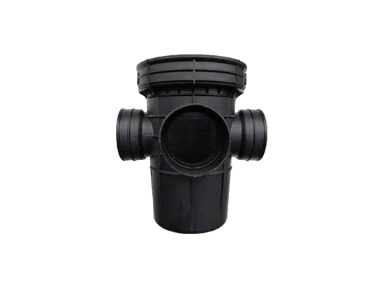 沉泥式左三通井座